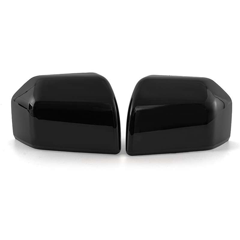 For 2015-2020 Ford F150 F-150 Top Gloss Black Side Mirror Cover Cap Replacement