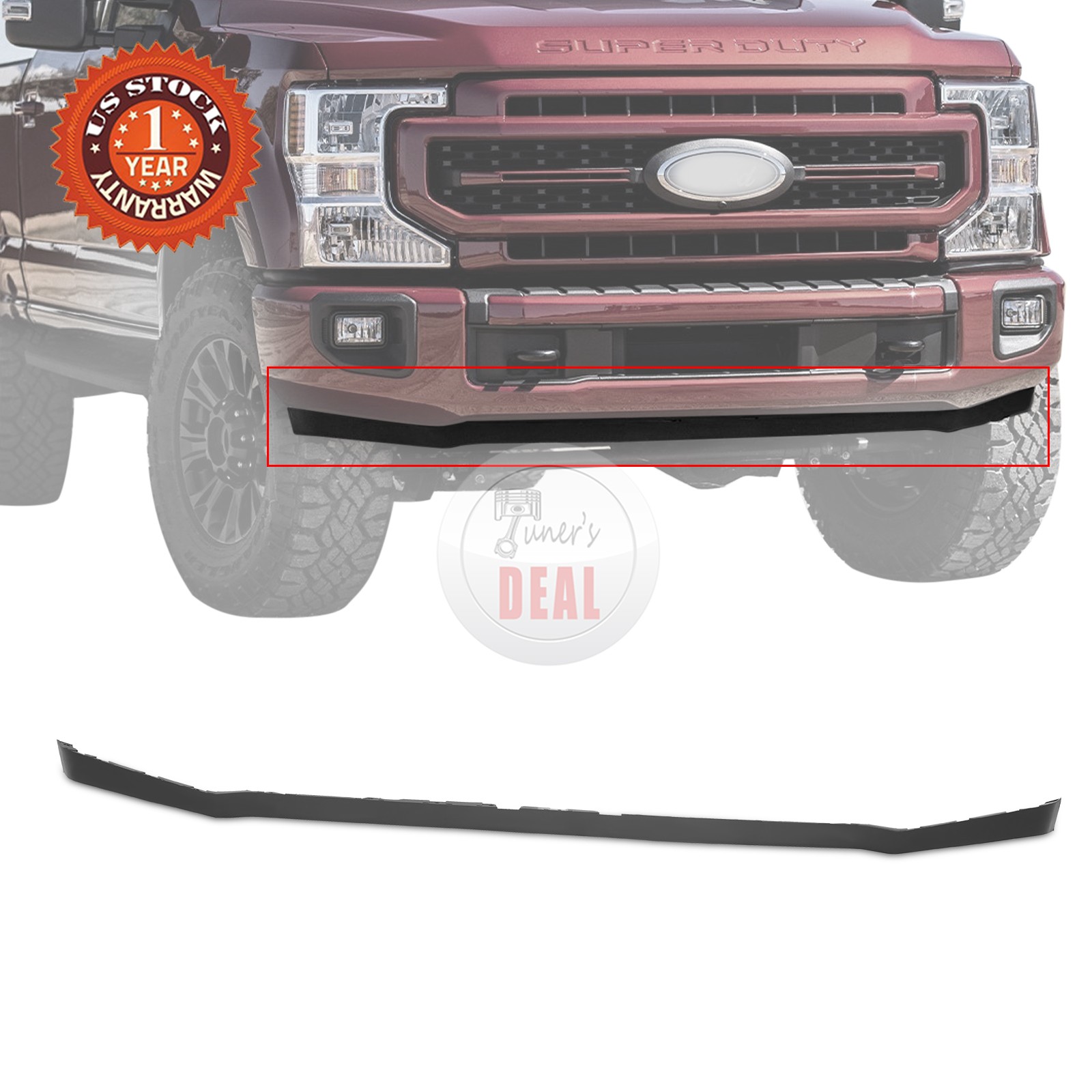 Front Lower Valance Panel Air Dam Fit Ford Super Duty F250 F350 F450 2020-2022