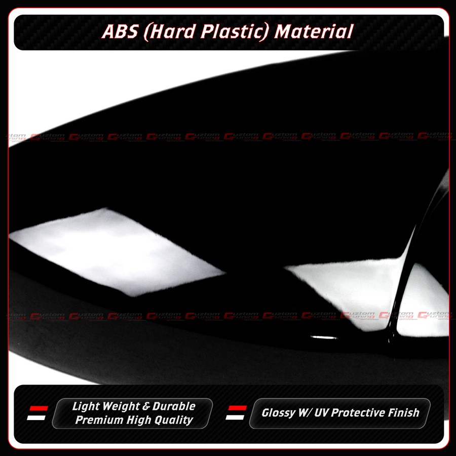 For 2023-26 Acura Integra DE4 M Wing Style Gloss Black Side Mirror Cap W/O Light