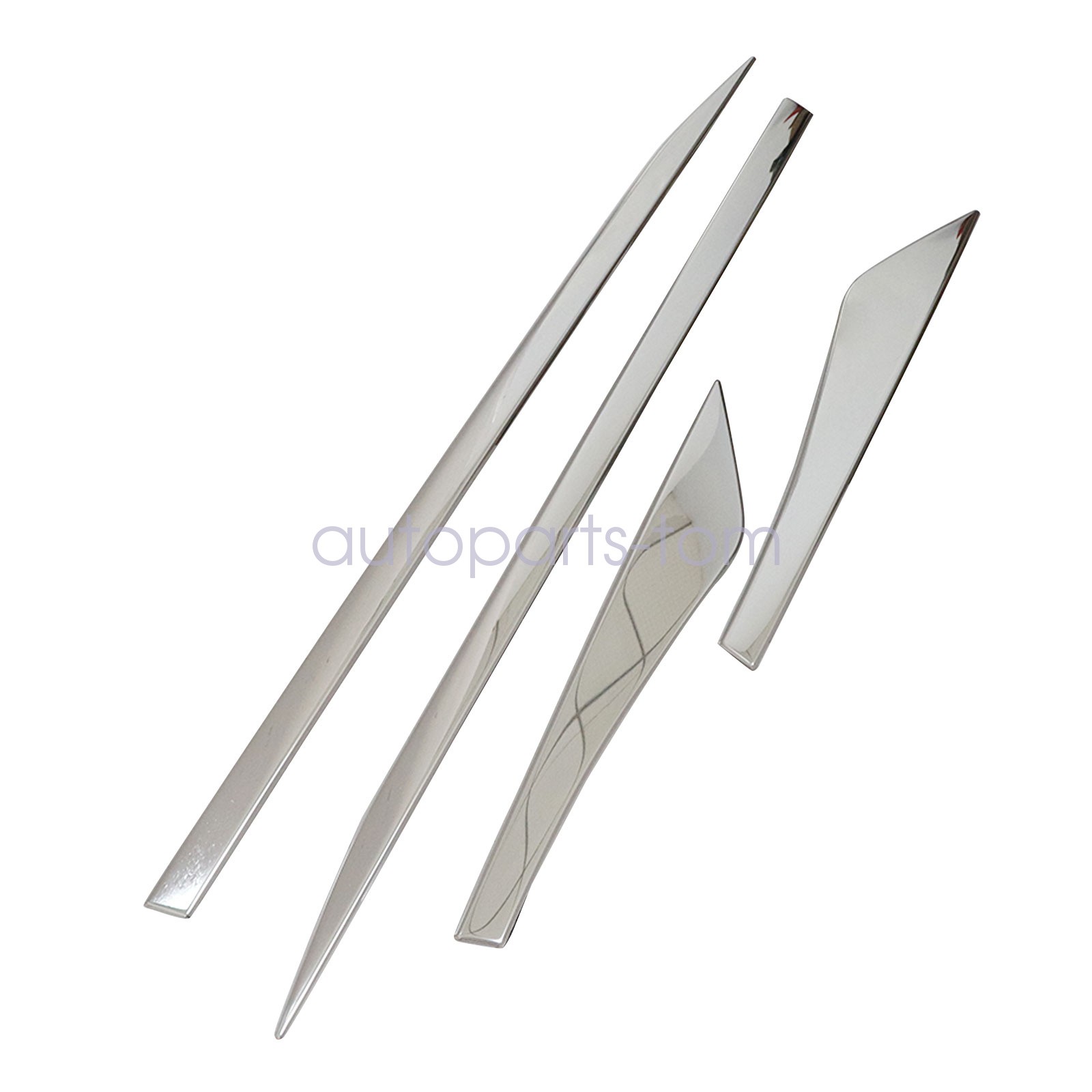 Door Side Body Molding Trim Cover Chrome For Nissan Rogue/X-Trail 2021-2025