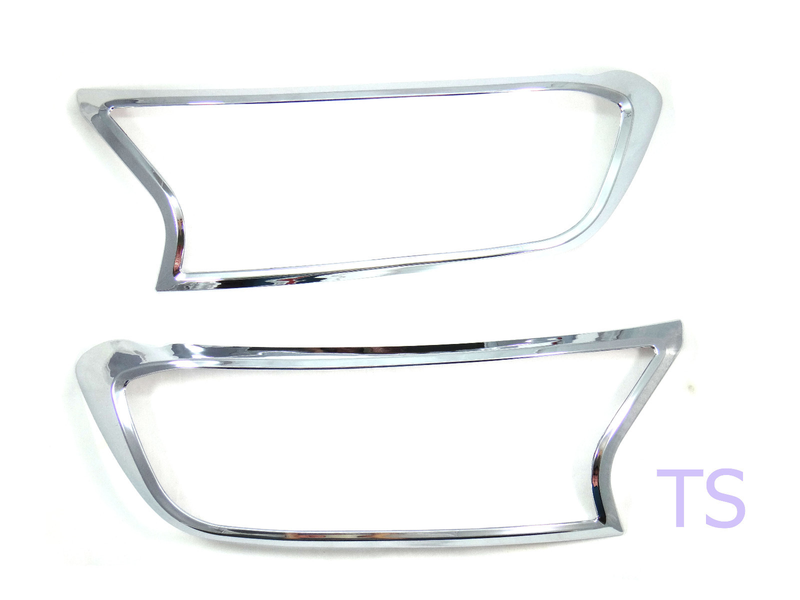 Head Lamp Lights Chrome Front Cover Fit Ford New Everest 4 Door Suv 2015 17