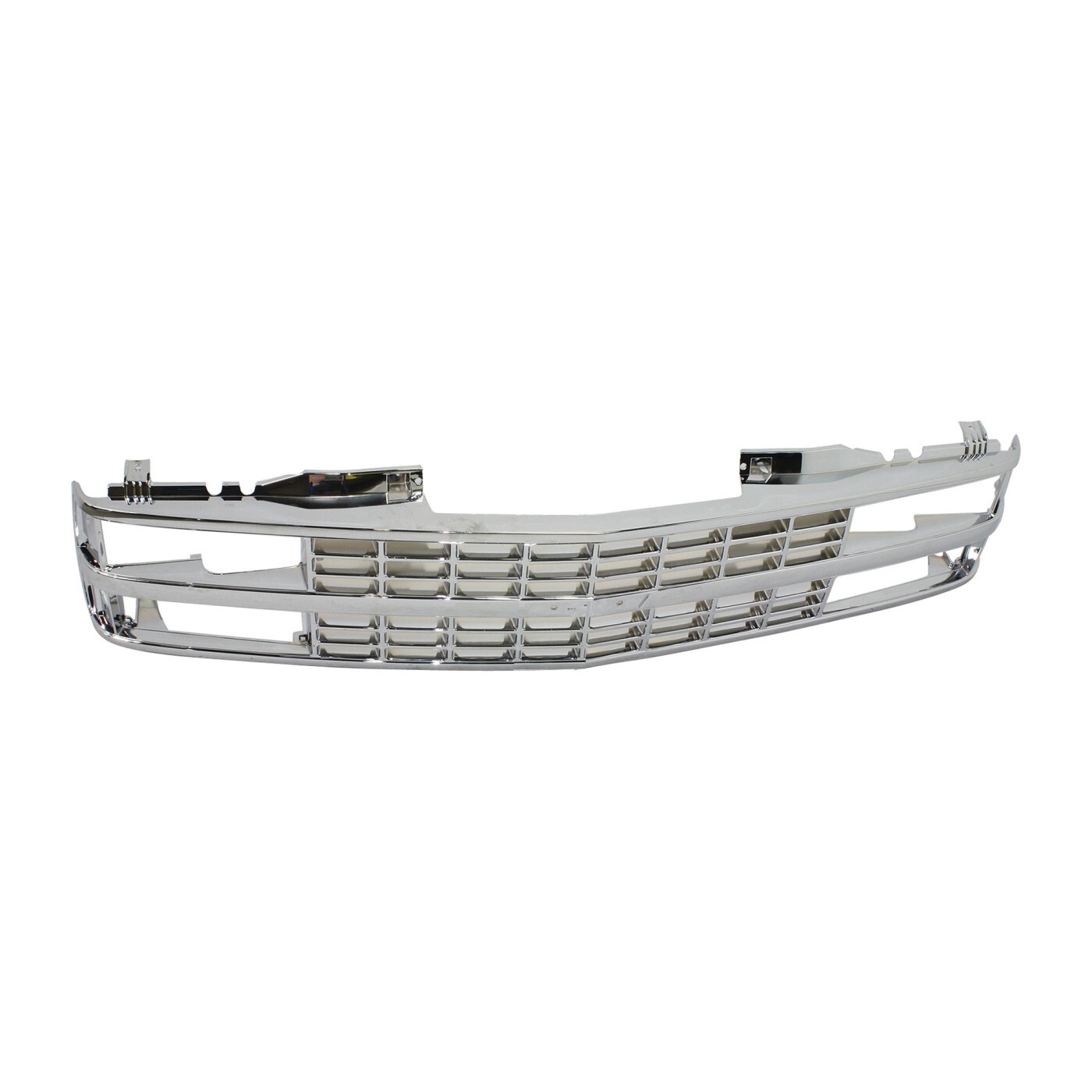 Grille Assembly For 1988-1993 Chevrolet C1500 K1500 C2500 K2500 Chrome Plastic