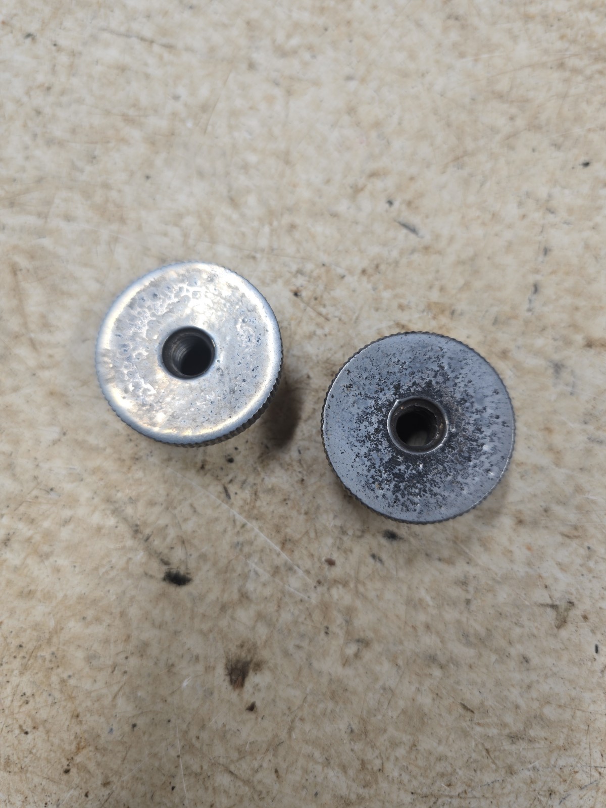 Original 1928-1931 Ford Model A Windshield Swing Arm Slide Knobs (x2) 1929 1930