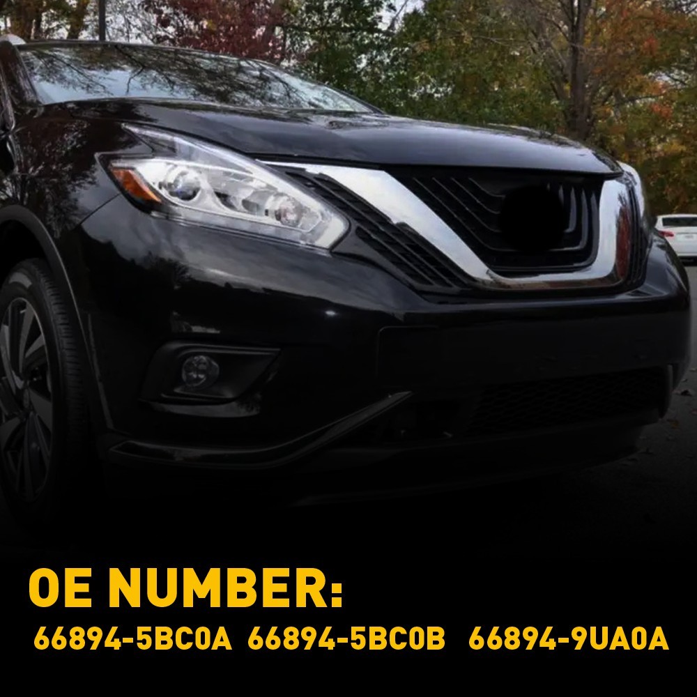 Windshield Wiper Cowl Extension Trim Black For 2015-2024 2017 Nissan Murano