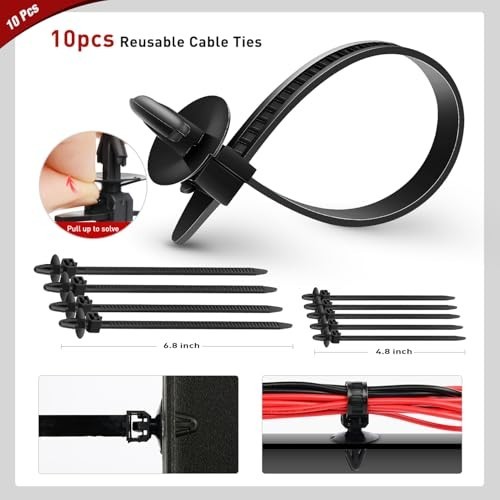 1295Pcs Car Push Retainer Clips Kit – 37 Sizes Nylon Fasteners & Remover Tool