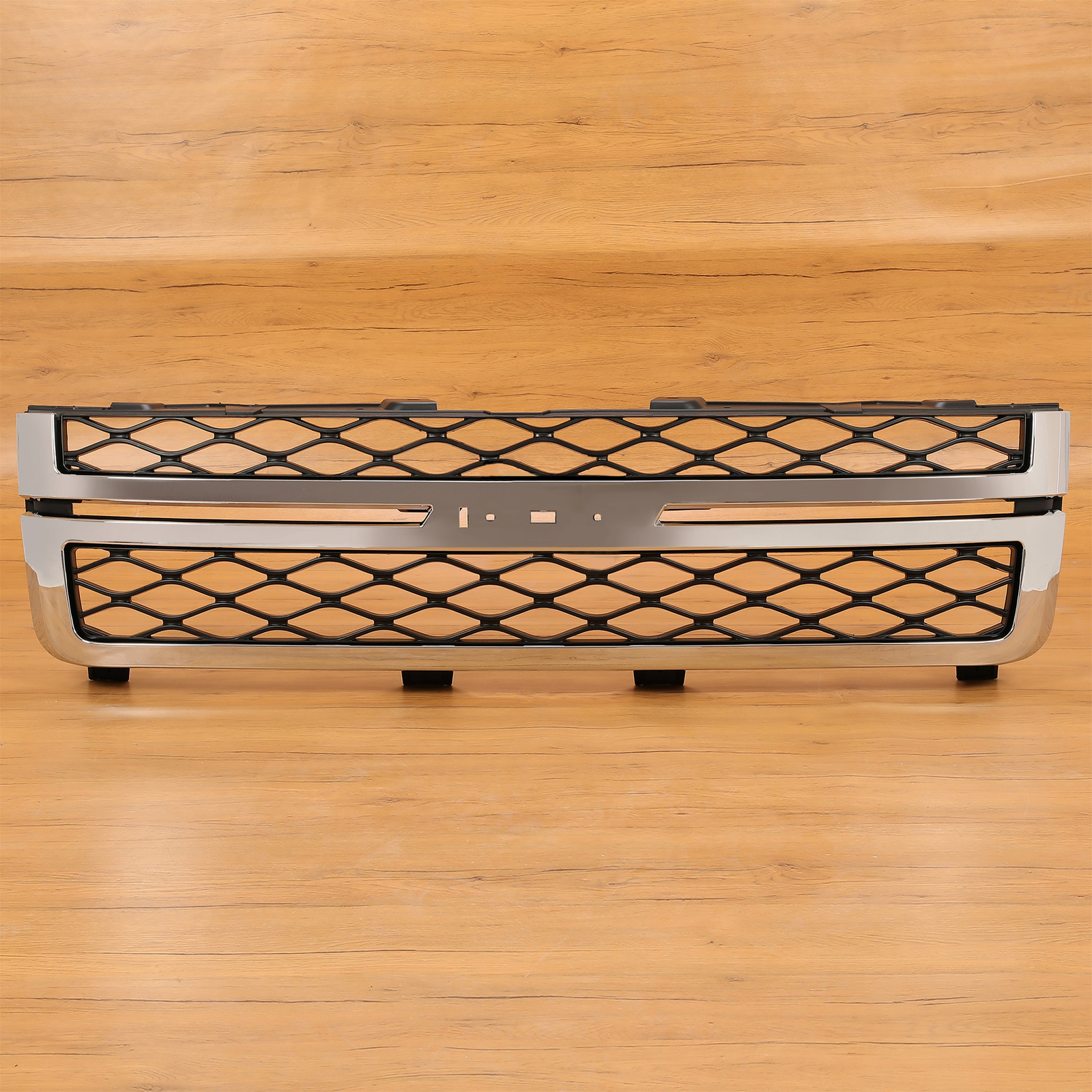 Chrome Front Bumper Grille For Chevy Silverado Sierra 2500 3500 HD 2011-2013 14