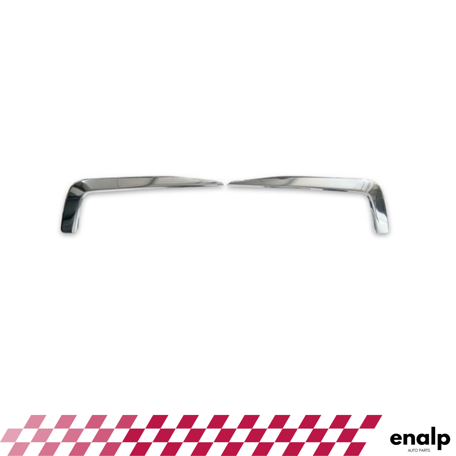 Chrome Fog Light Frame 2 Pcs for VW Passat B8.5 2019-After Stainless Steel