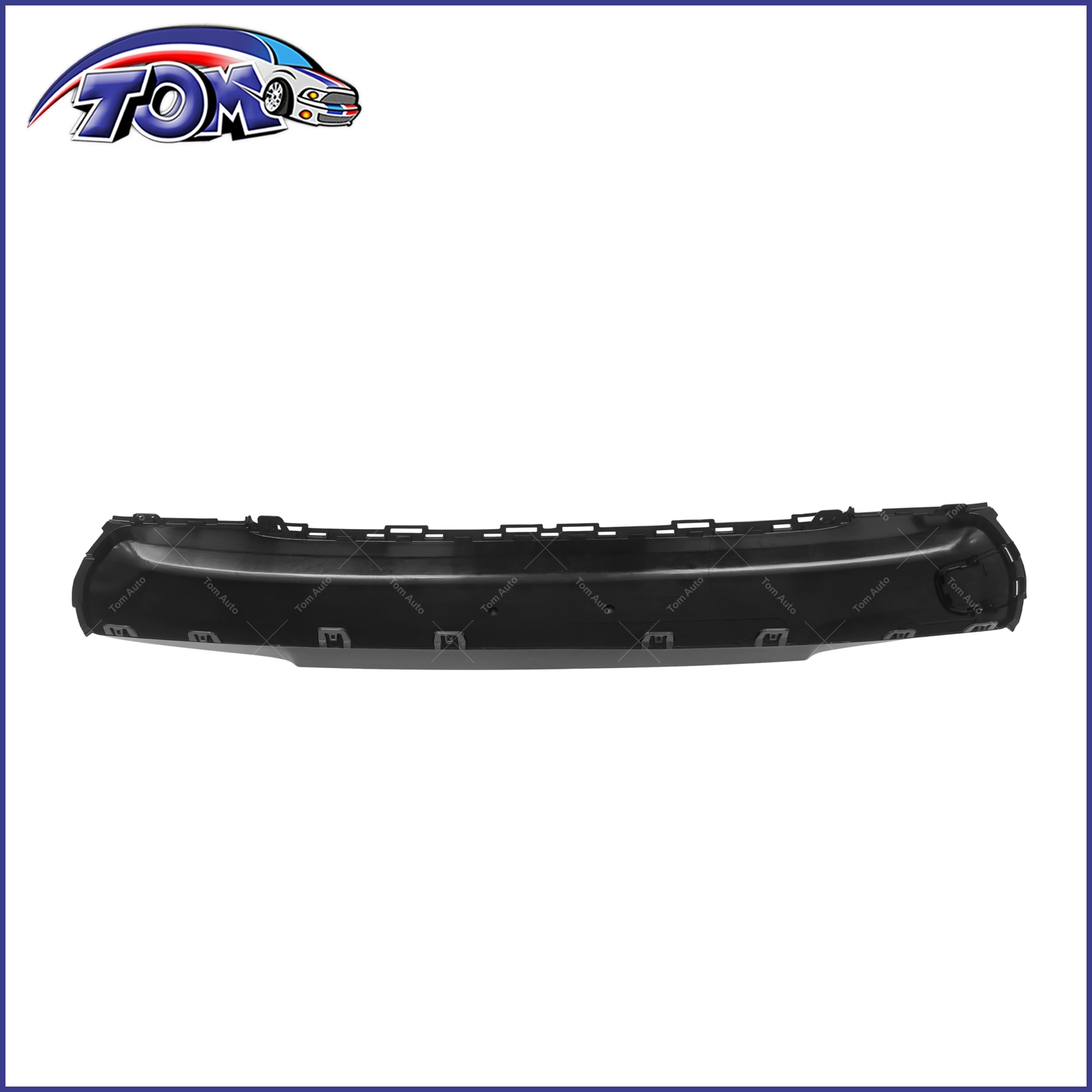 Bumper Number Plate Cover Black Front For 2014-2018 Mini Cooper 51117337791