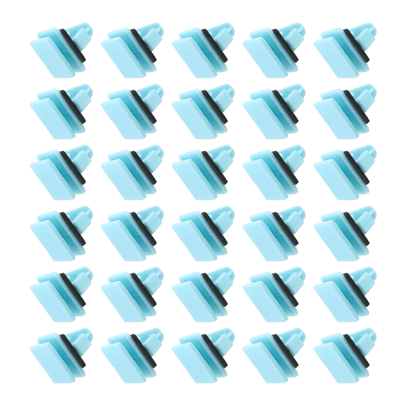 30x Rocker Panel Moulding Clip Sealer Blue Retainer Fits For Hyundai 87758-3L000