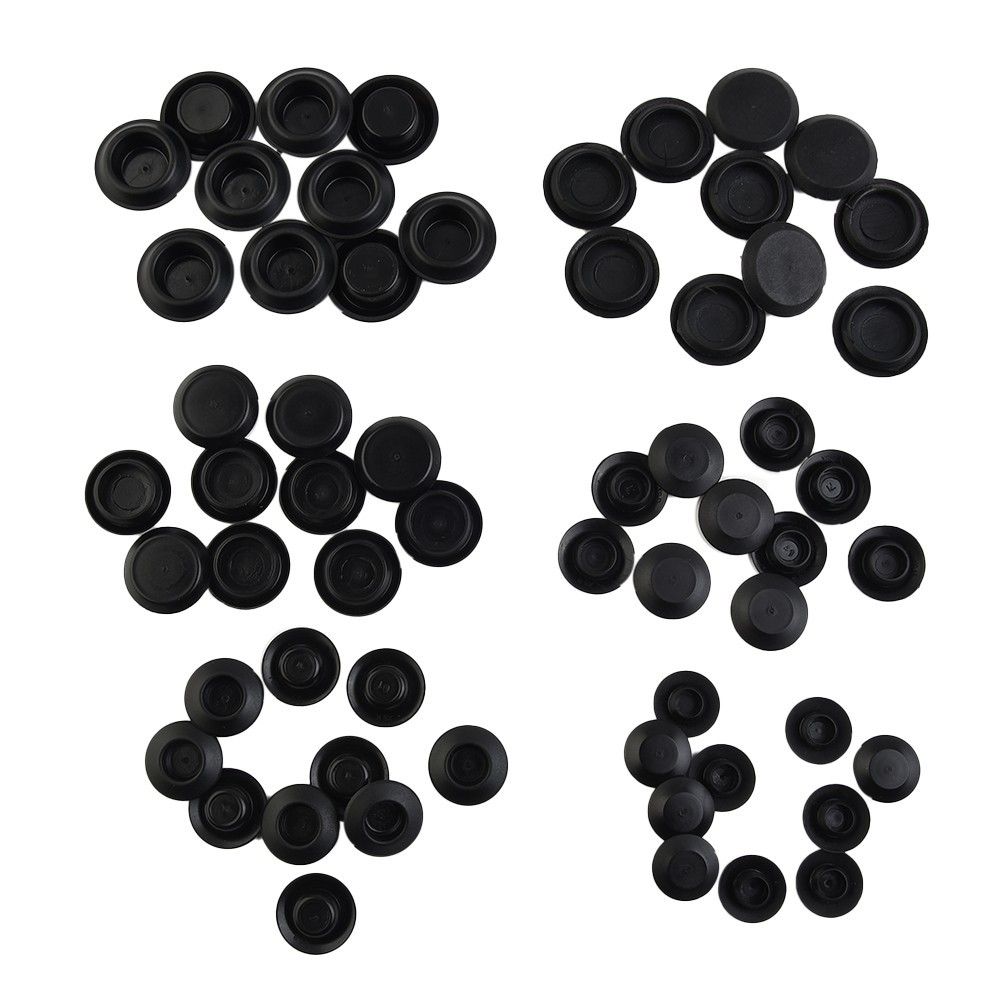 60 Piece High Quality Flush Mount Plastic Hole Assortment Auto Body Sheet