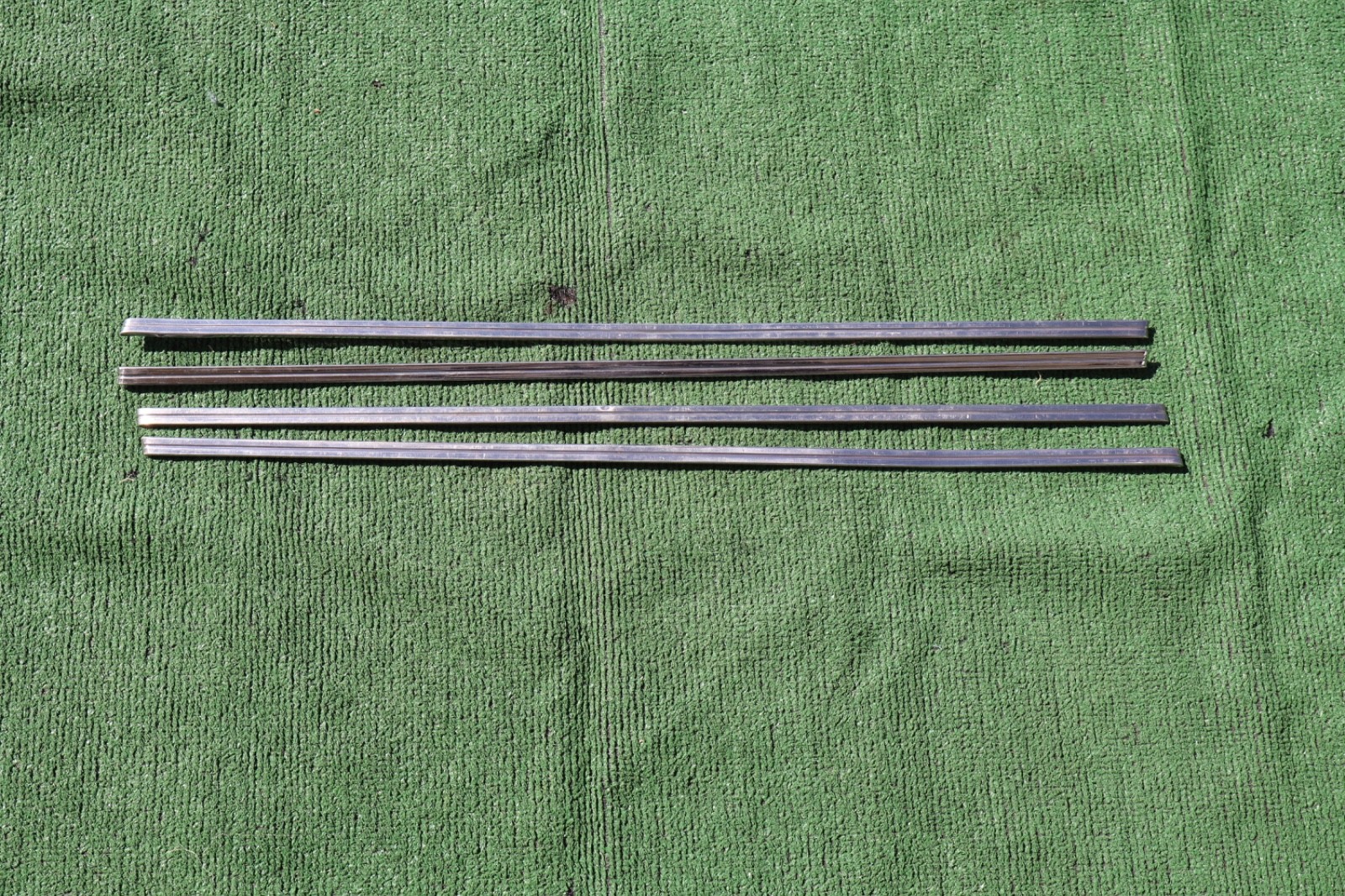 1941 1942 1946 Chevrolet truck hood side trims 4 pieces