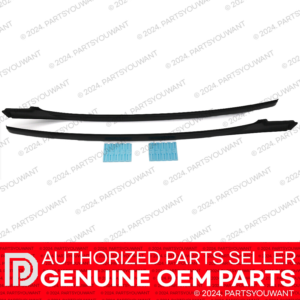 GENUINE Lexus 06-13 IS250 IS350 IS-F Driver + Passenger Windshield Moulding SET