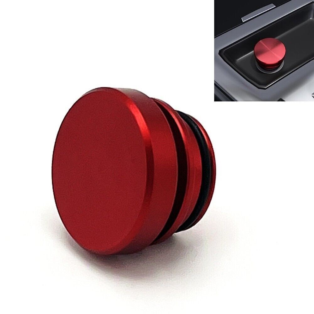 Car Durable Aluminum Cigarette Lighter Cover Cap Waterproof Dustproof Metal Part