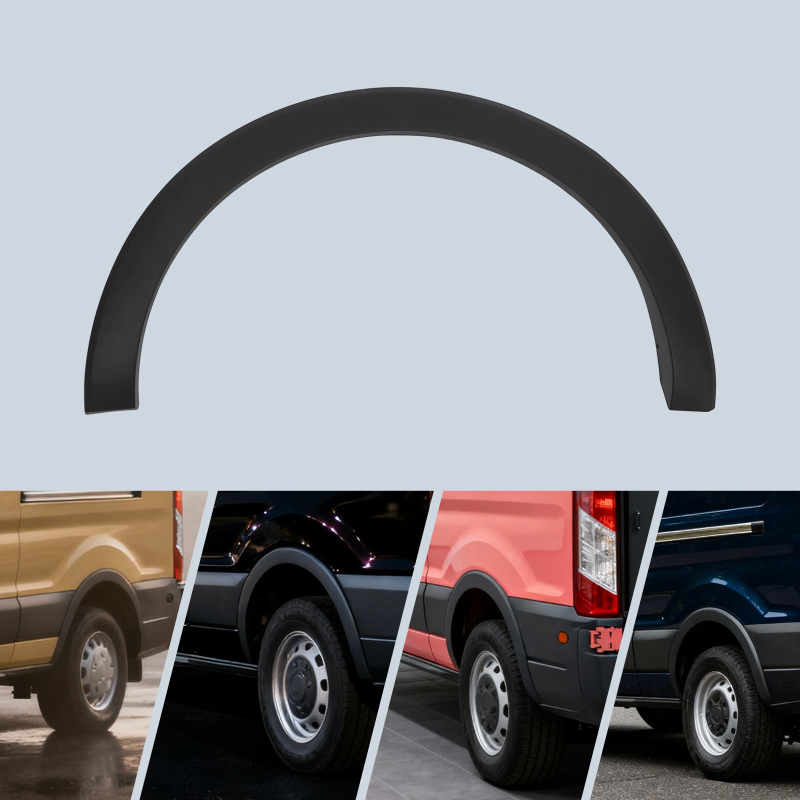 Rear Left Fender Trim Wheel Arch Molding For 2015-2022 Ford Transit 150/250/350