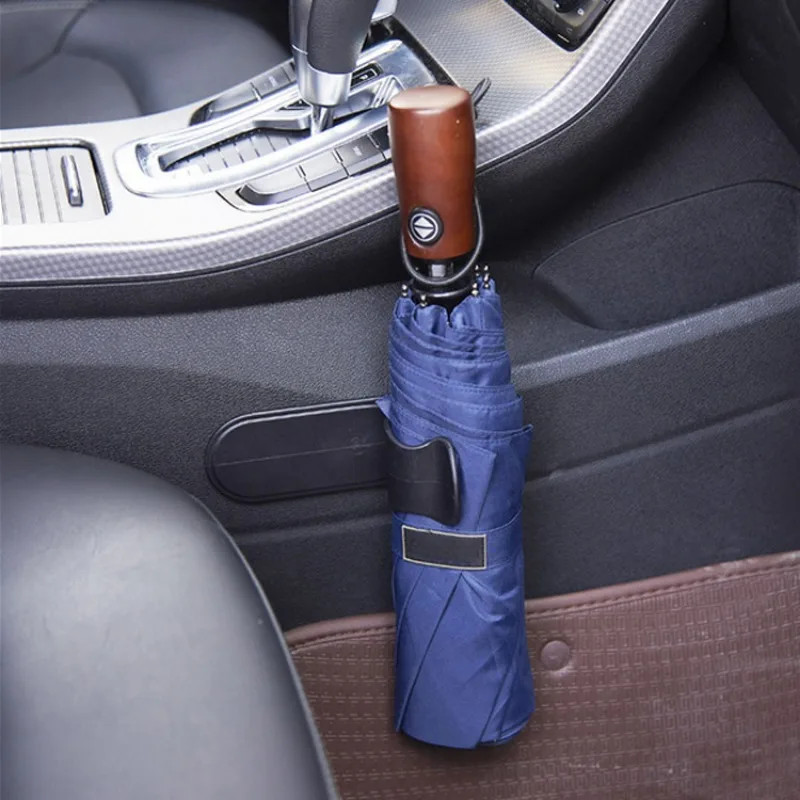 Pair Car Multifunctional Umbrella Holder Fixing Bracket Trunk Fastener Clip Hook