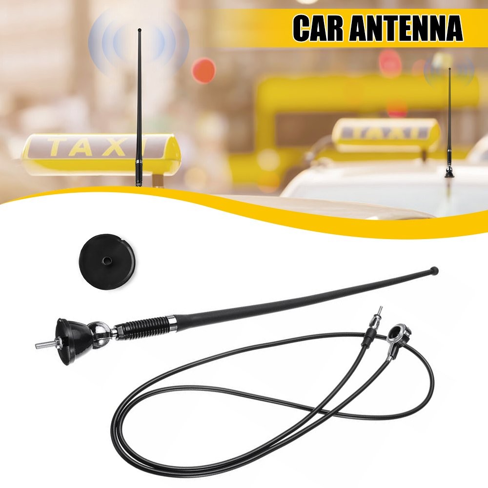 7/9/11/16″ Swivel Base Mount Car AM/FM Radio Amplified Signal Aerial Antenna Mou