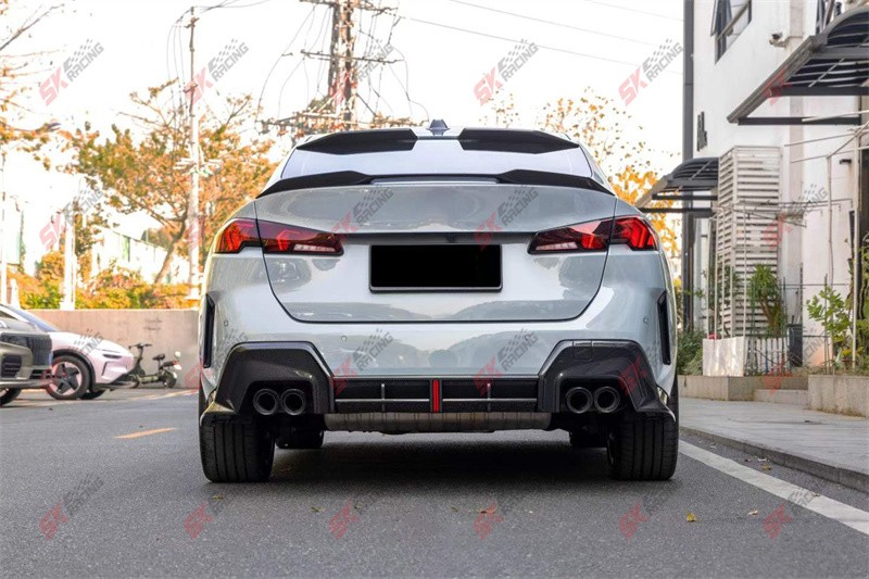 For BMW 2 Series Gran Coupe F74 Dry Carbon Fiber Rear Spoiler Wing Roof Wing Kit