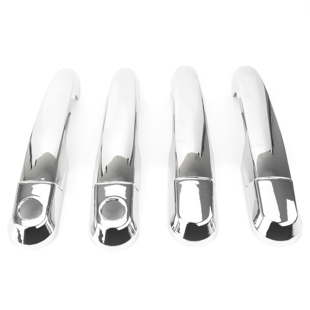 Door Handle Cover Trims Protect Chrome Fit Hyundai Accent 2006-2010 2007 Car ABS