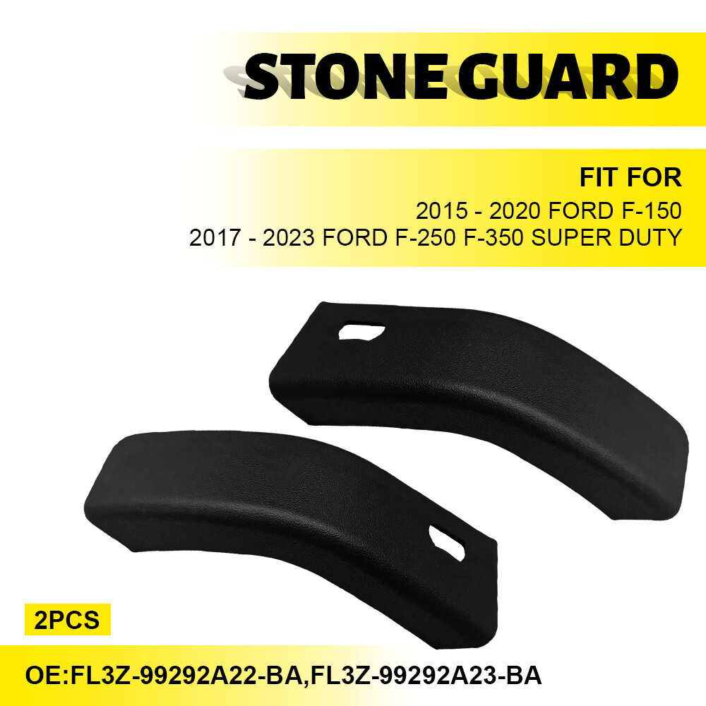 For Ford F150 F250 F350 Left and Right Front Bed Side Stone Guard Deflector H