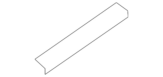 Genuine Nissan Sill Plate 769B5-9UC0B