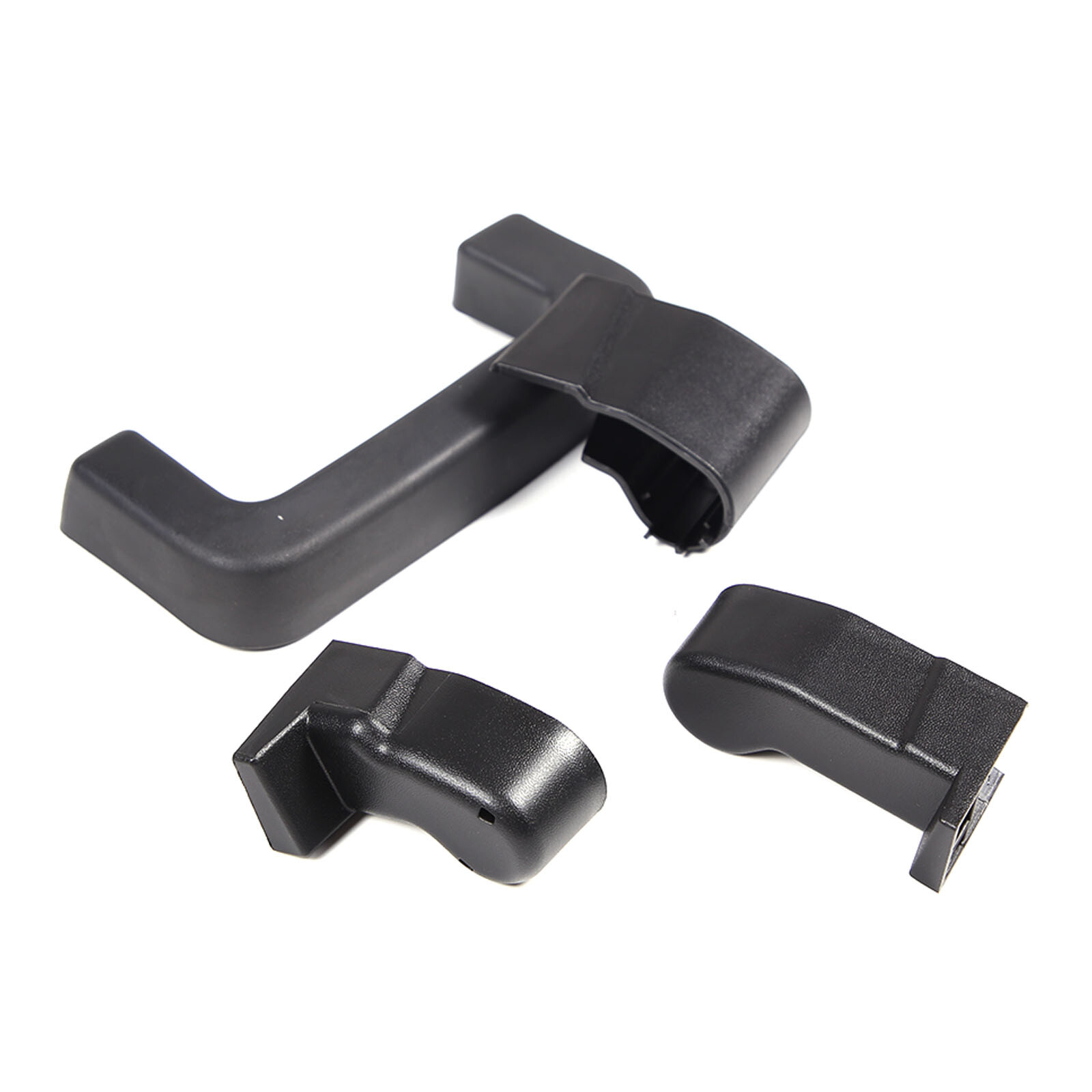 For Toyota FJ Cruiser 2007-2021 Exterior Tailgate Door Hinge Cover Trims Black
