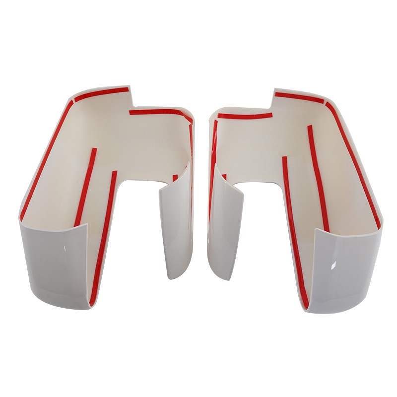 Rearview Mirror Cover Side Cap Overlays Trim For Ford F150/F-150 2021 2022-2026