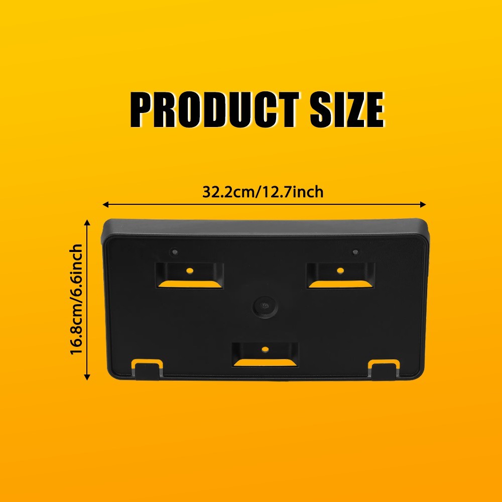 Front License Plate Bracket Plastic for 2015-2019 Ford Transit-150 Transit-250