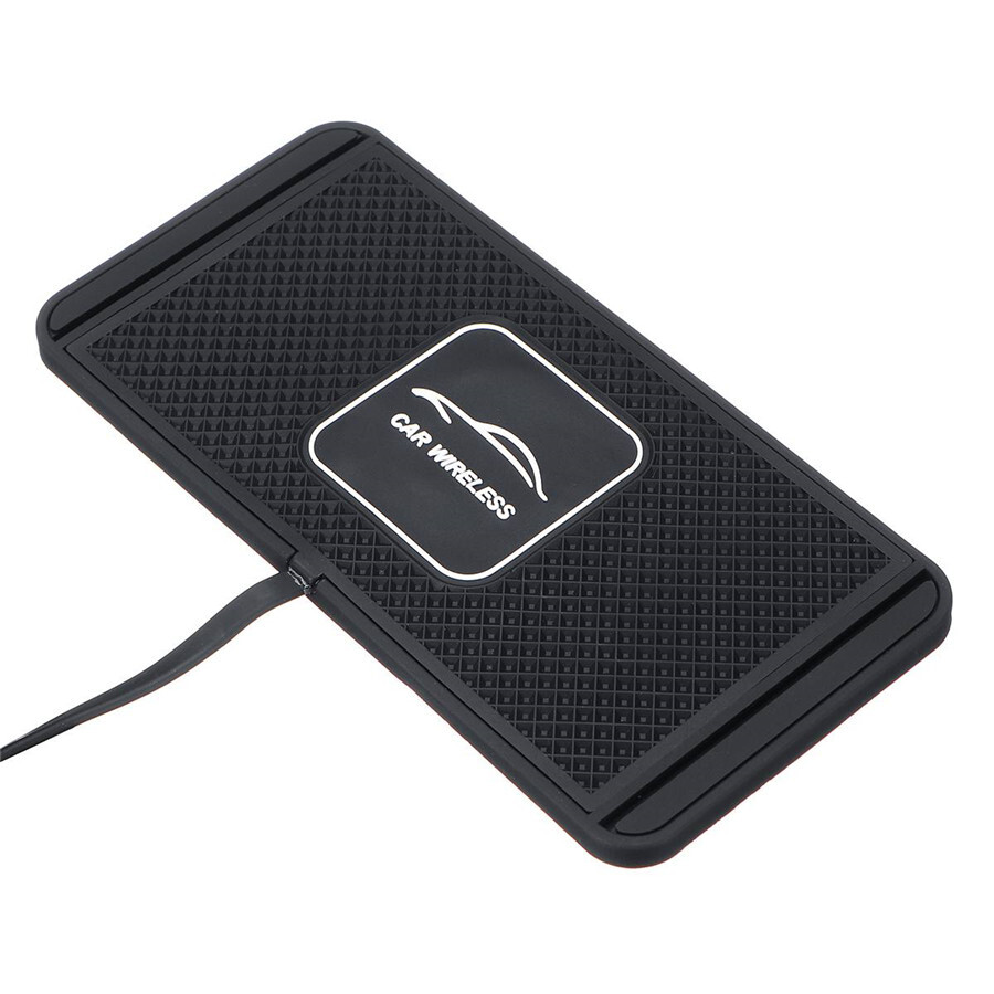 Car Fast Charger Pad For Apple iPhone Samsung Auto Dashboard Holder Accessories