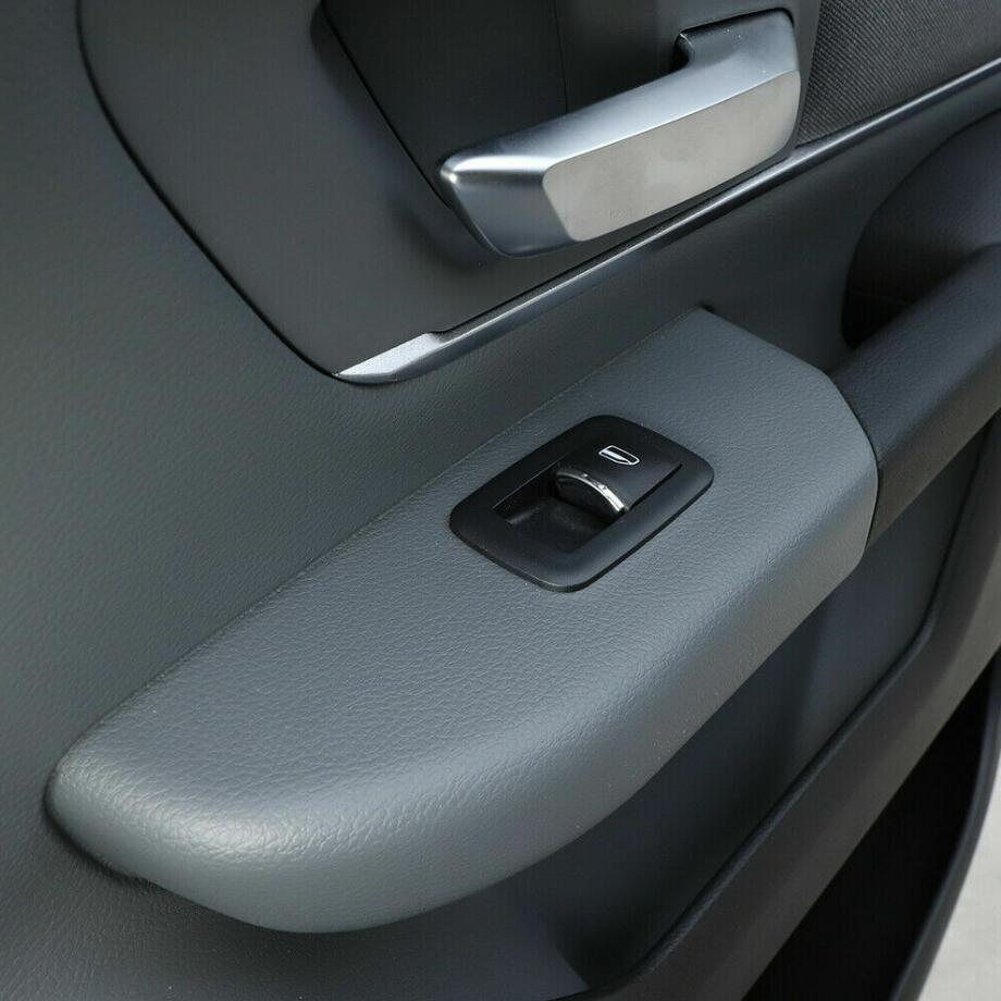 For 2011-2024 Dodge Durango Chrome Window Lift Switch Button Cover Trim Sequins
