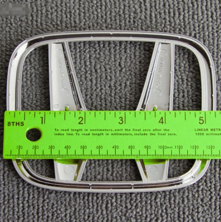 Grille H Emblem SilverFit For Accord 18-21 CR-V 12-21 Pilot 16-18 75700-SZW-000