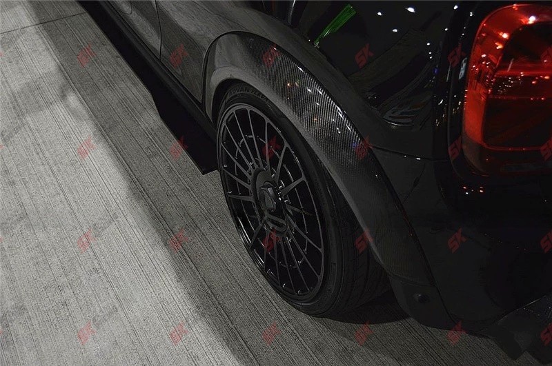 Carbon Fiber/Unpainted Side Fender Flare Wheel Arch Cover Fits Mini Cooper F56