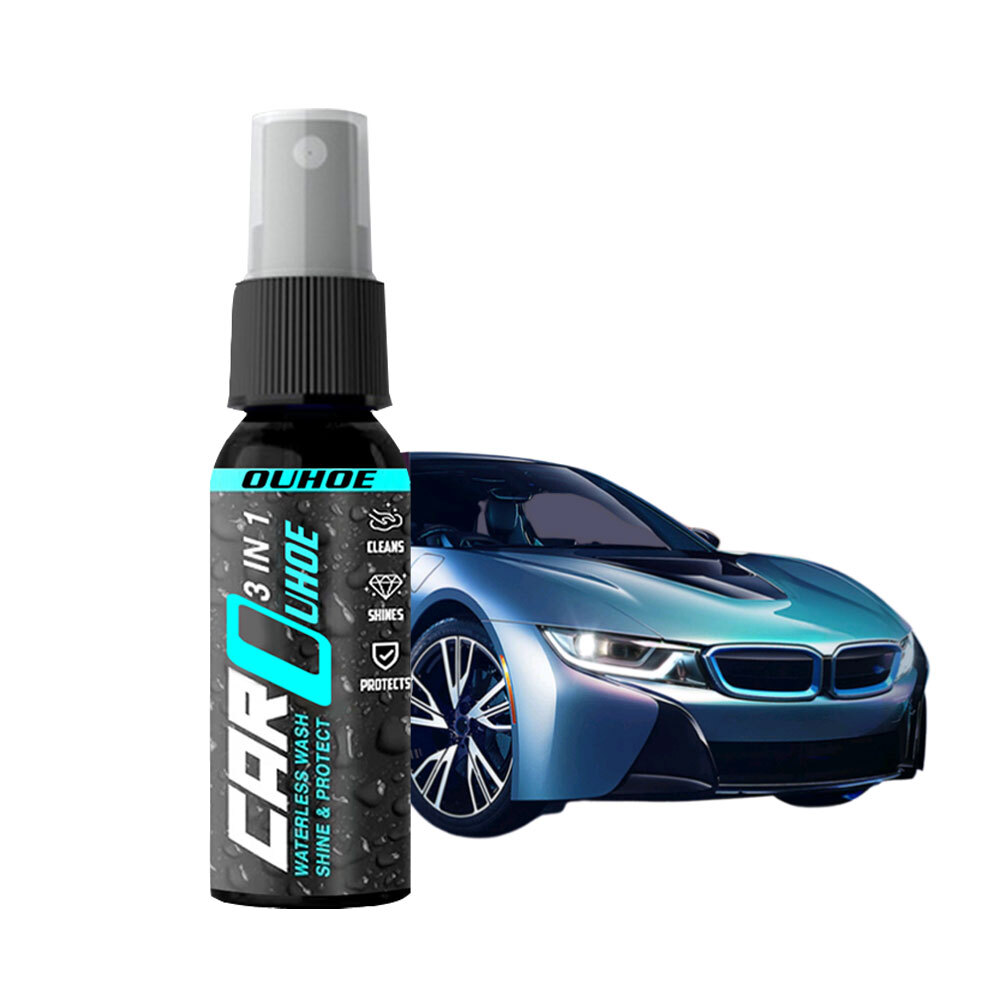 Car 3In1 Ceramics Coating Spray Nano Ceramic Polishing Paint Scratch Repair Wax