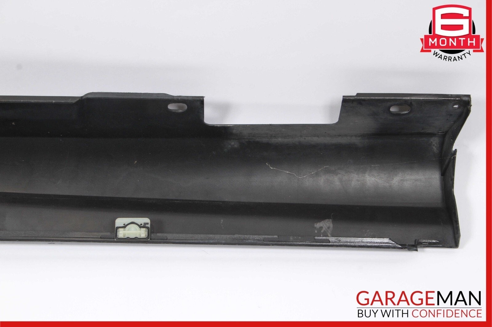 08-14 Mercedes W204 C250 C300 Exterior Door Trim Moulding Rear Left Black OEM