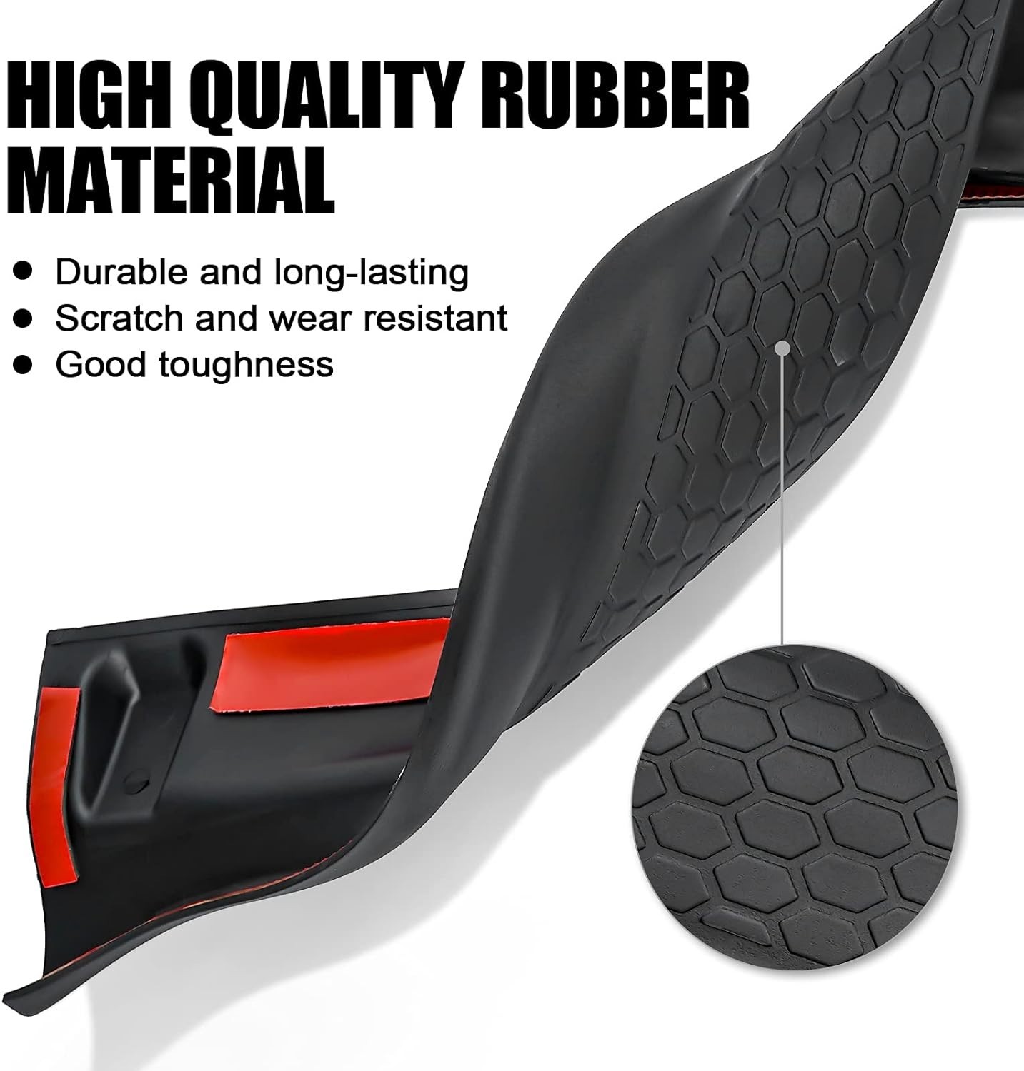 Scratch-Resistant Door Entry Guards for 2018-2025 Jeep Wrangler & Gladiator JT