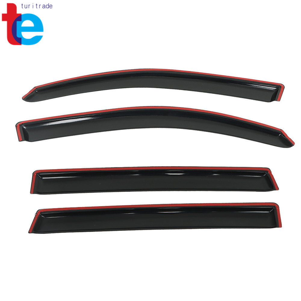 For 2016-2022 Honda Pilot Window Visors Rain Sun Guard Vent Shades Deflector 4pc
