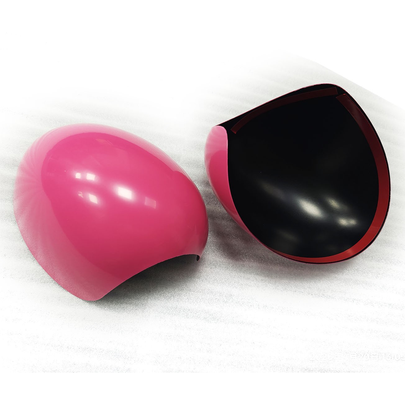 Pink Side View Mirror Cover Manual Fold For MINI Cooper R55 R56 R57 R58 R60 R61