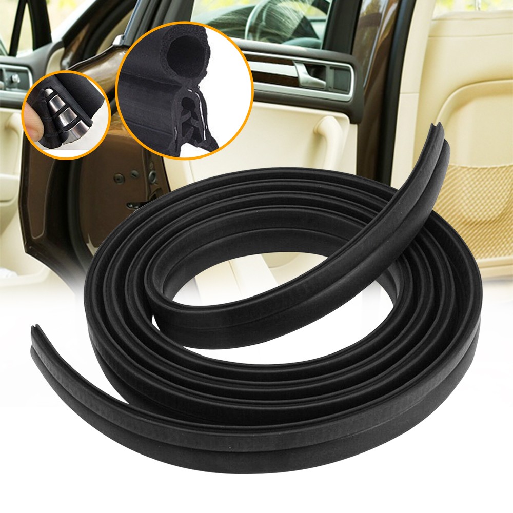 Rubber Seal U Protector Shape Weather Bulb Edge Waterproof Stripping EPDM LX