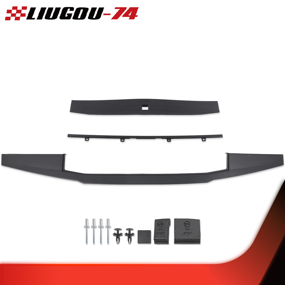 FIT FOR 2017 2018 2019 2020 FORD SUPER DUTY F250 F350 TAILGATE CAP MOLDING KIT