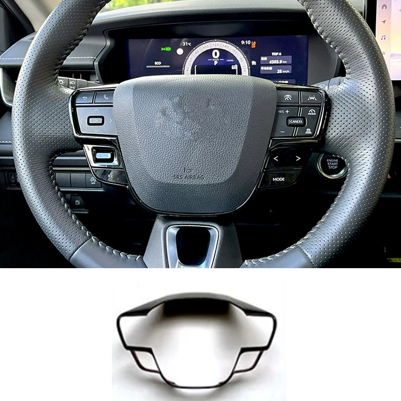 Bright Black internal Steering Wheel Trim For Toyota Camry 2025 2026