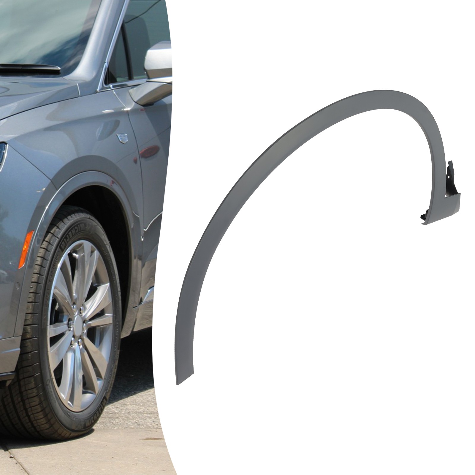 Left Front Fender Flare For 2020-2024 Cadillac XT6 OE Part 84764028 GM1290264