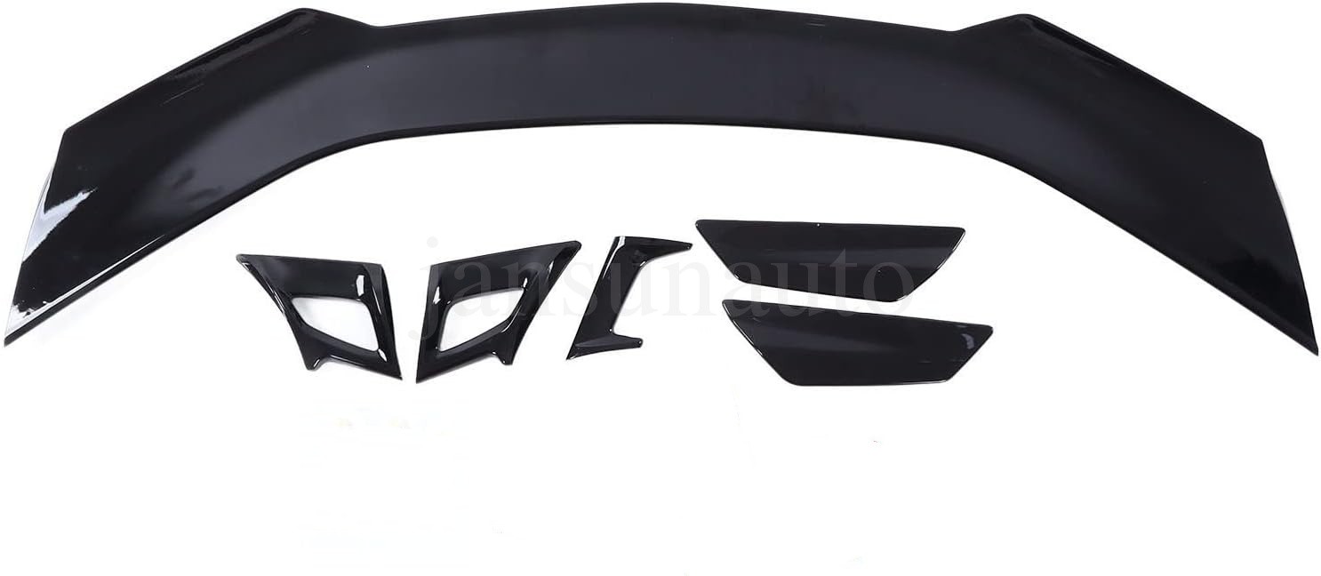 Rear Spoiler Trunk Wing fit for Chevy Camaro 2016- 2023 Gloss Black