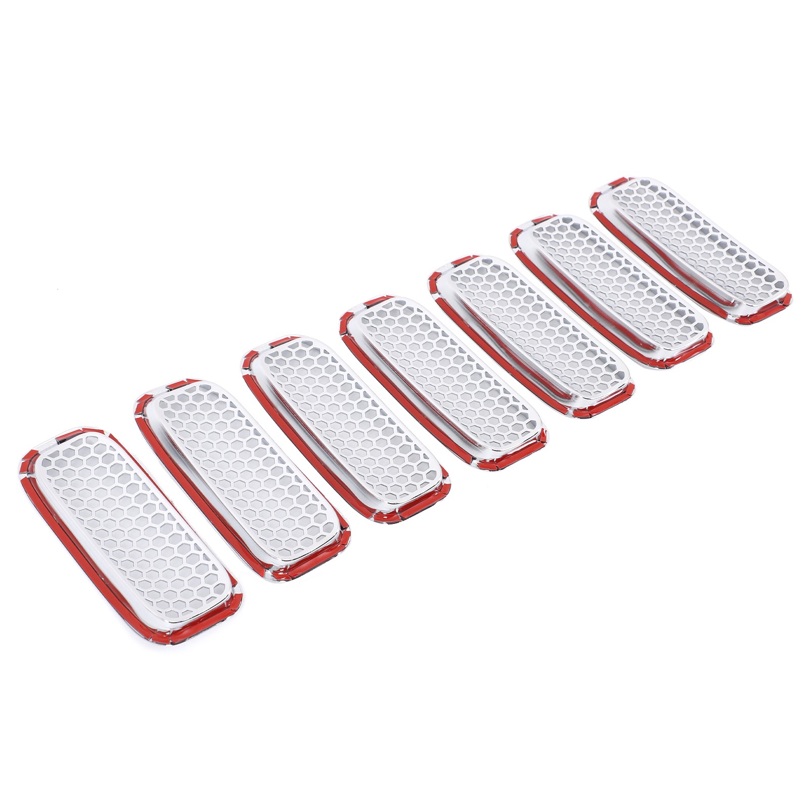 Silver ABS Front Grille Bug Screen For Hummer H2 2003-2009 US