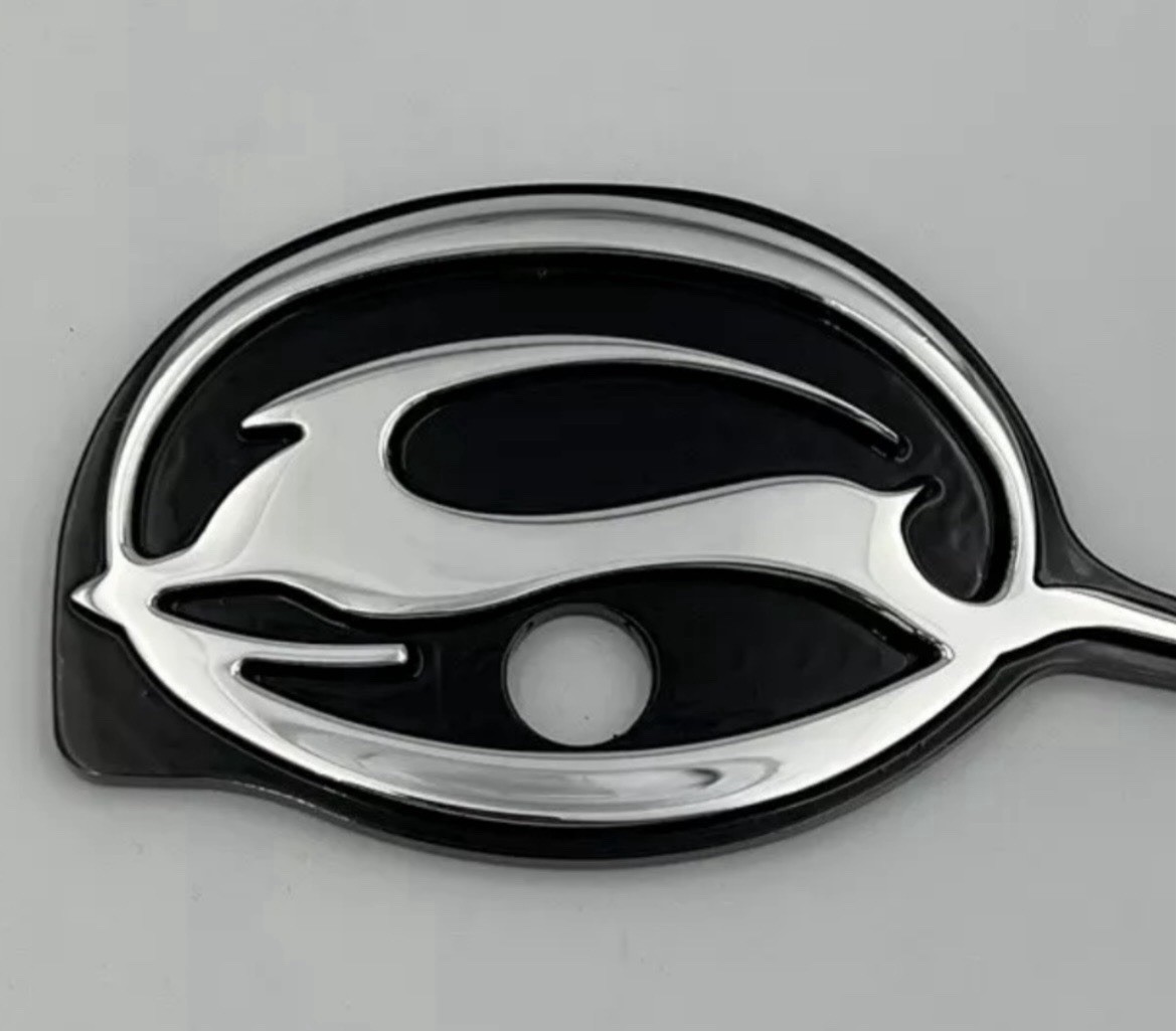 1994 – 1996 Chevy Impala SS Billet Aluminum Trunk Emblem – Polished Gloss Black