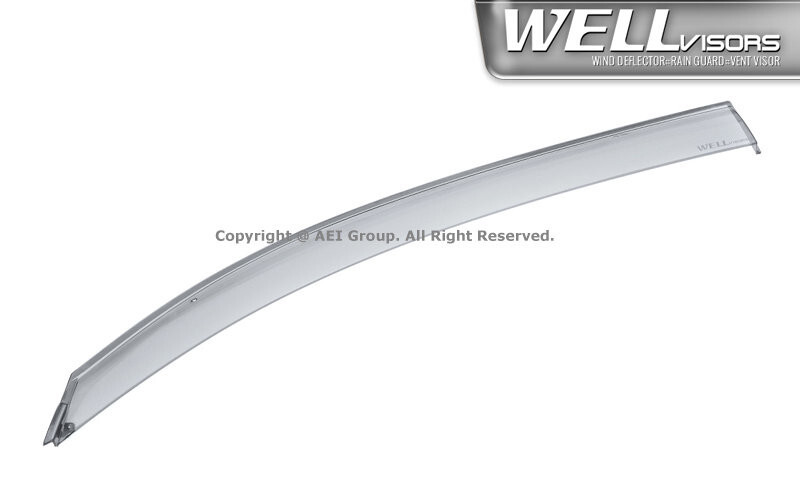 WELLvisors For Toyota Sequoia 08-22 Side Clip on Window Visors Clip-on