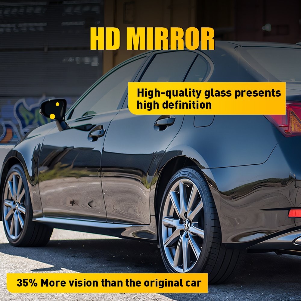FOR ES350 ES300h IS250 IS350 IS500 LH&RH Side Mirror Glass Heated Blind Spot USA