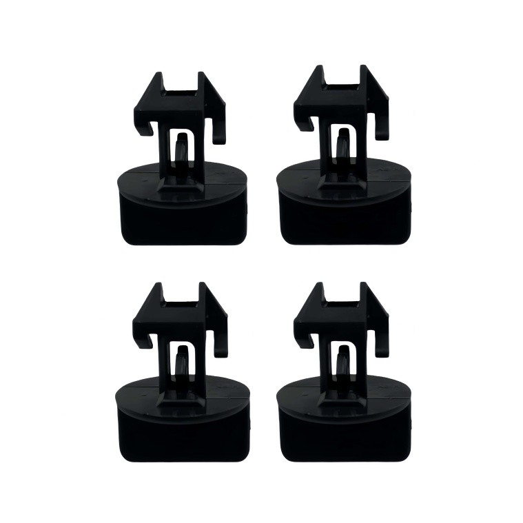 4 Rear Bumper Hitch Trim Cover Nut Retainer For Chevy Traverse GMC Yukon Acadia