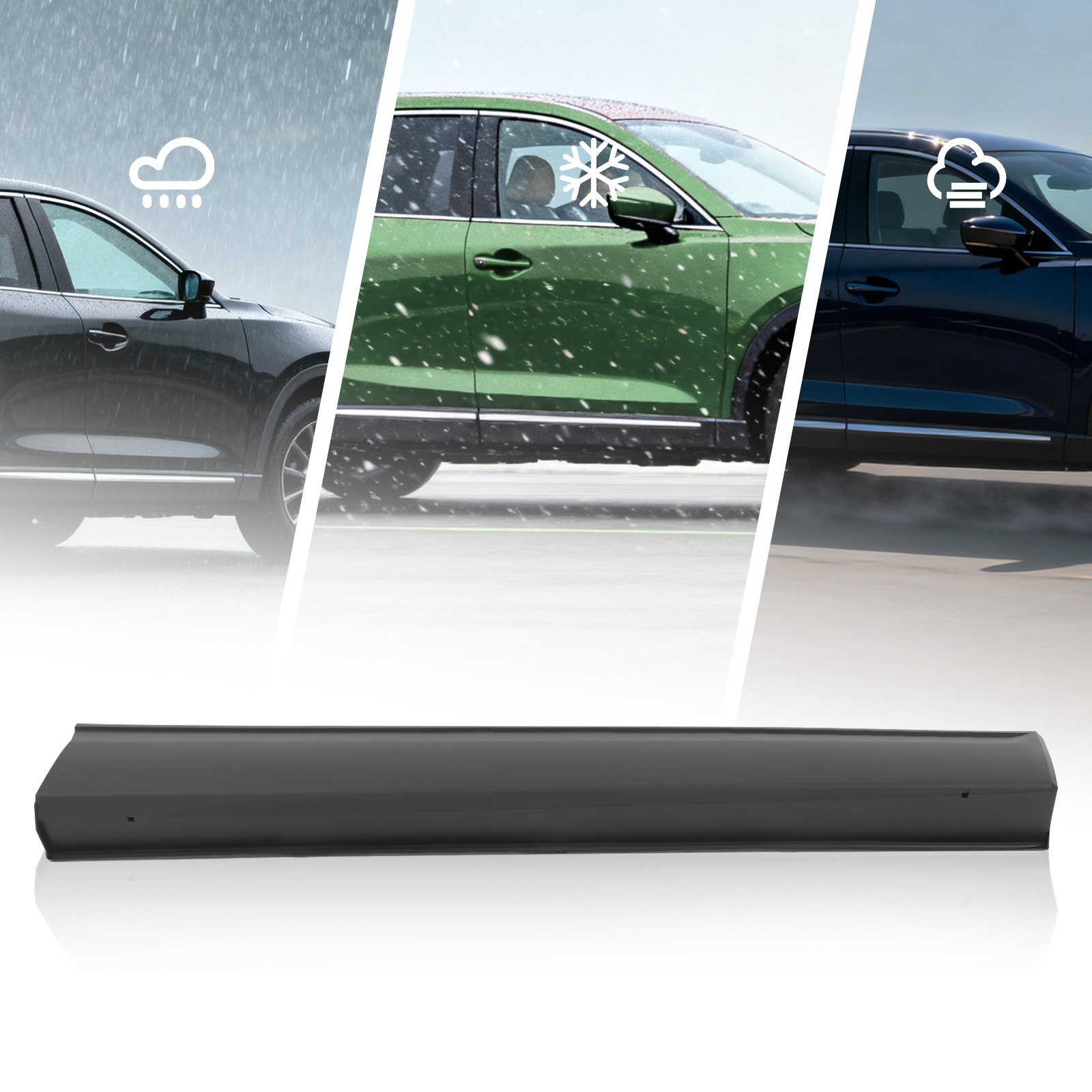 Front Door Lower Trim Molding Passenger Side For 2016-2023 Mazda CX-9 TK4851RA0B