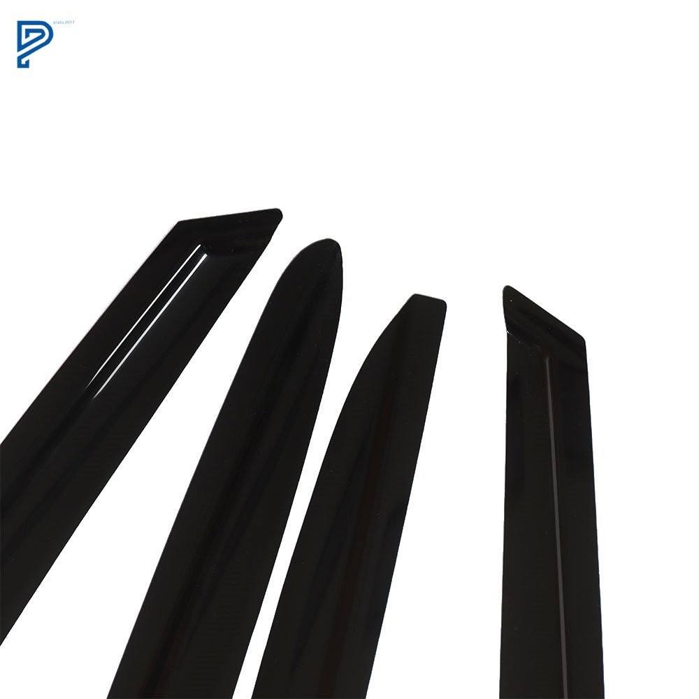 Smoke Side Window Vent Visors Rain Guards For 2011-2017 Hyundai Veloster