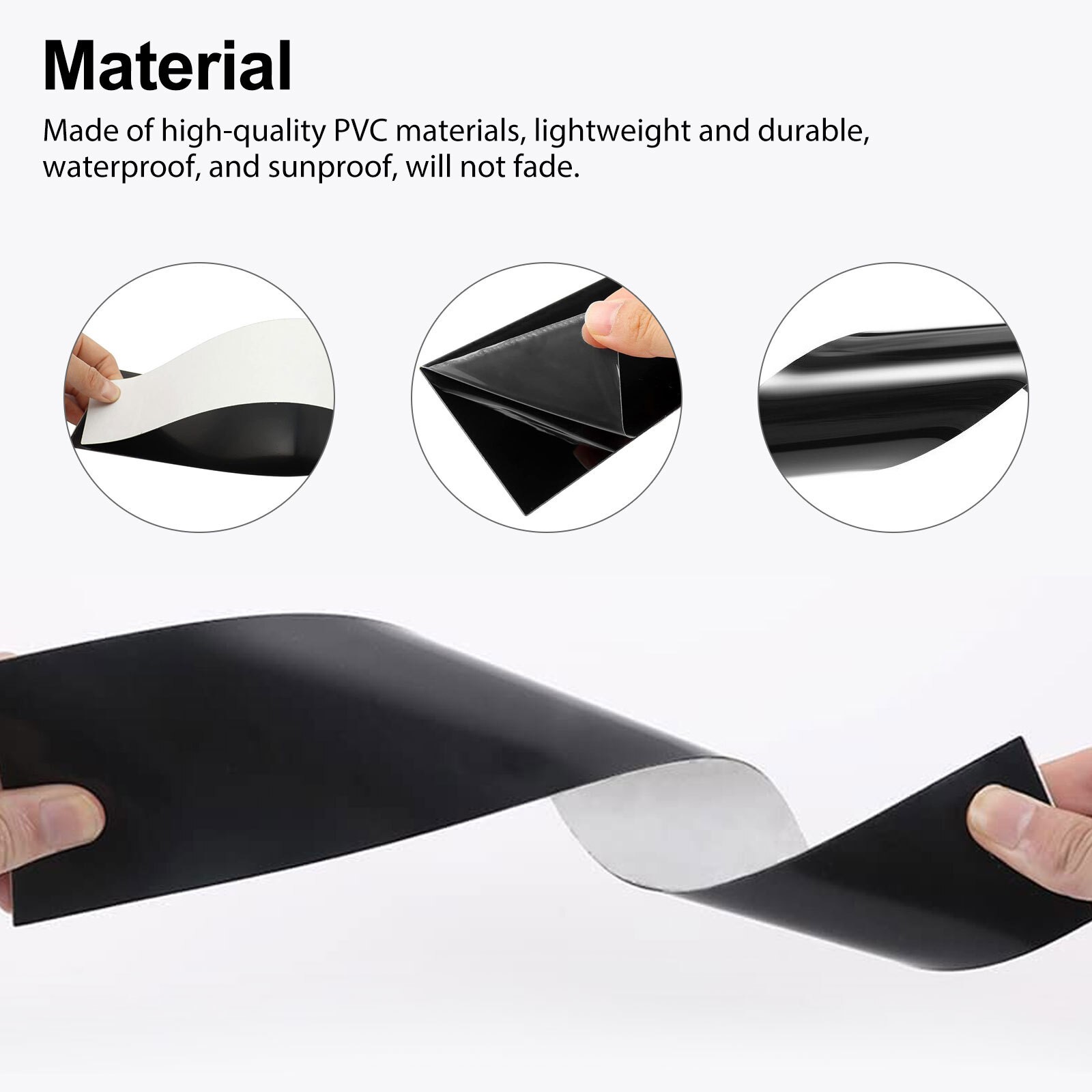6pc Set Glossy Black Pillar Posts Door Trim For Chevrolet Malibu 2016-2021 US