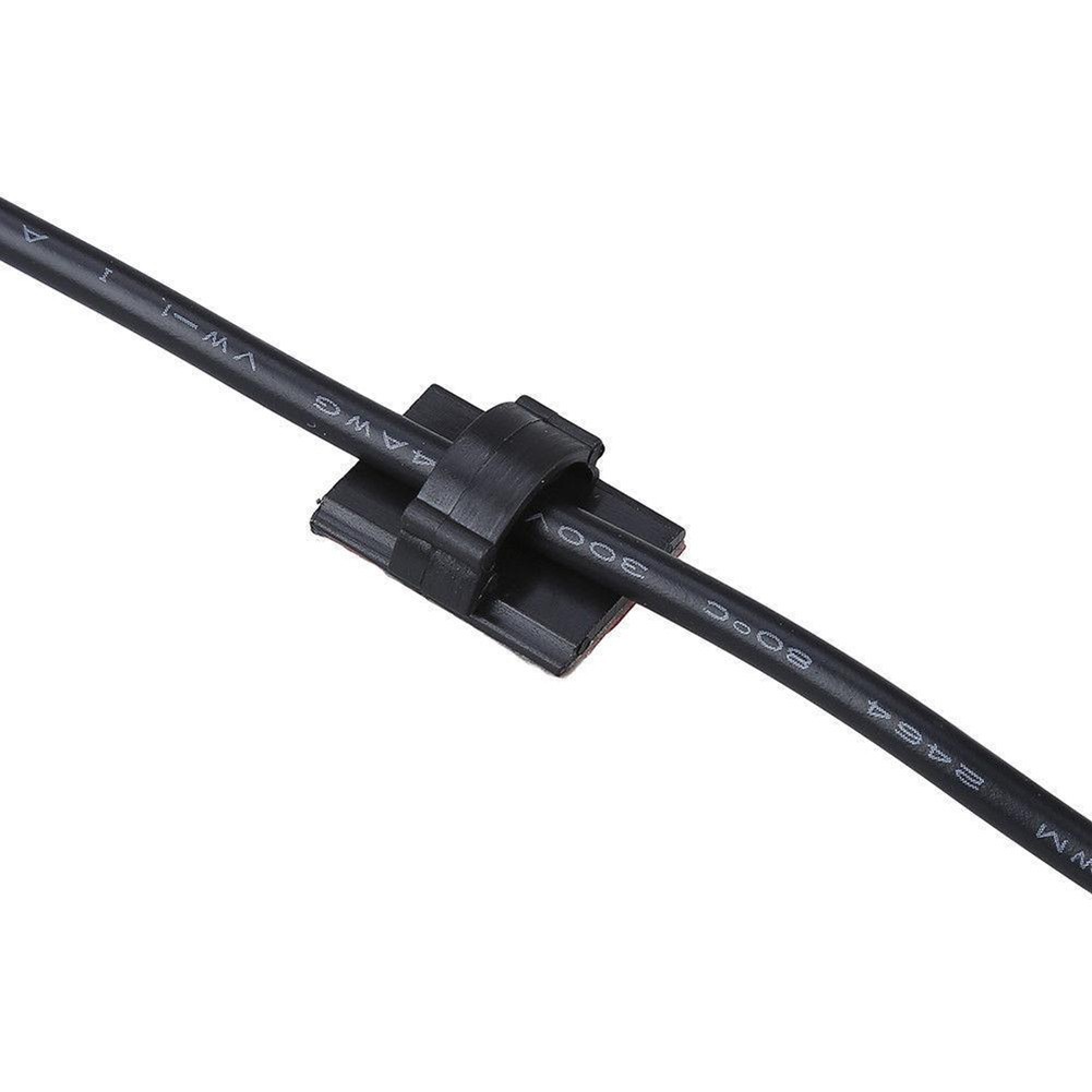Simple and Effective For Car Dash Cam Wire Tie Cable Clamp Holder Pack of 10